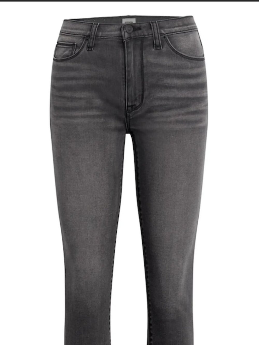 HUDSON Natalie Midrise Super Skinny Ankle Jeans Size: 28 CHARLINE (gray)